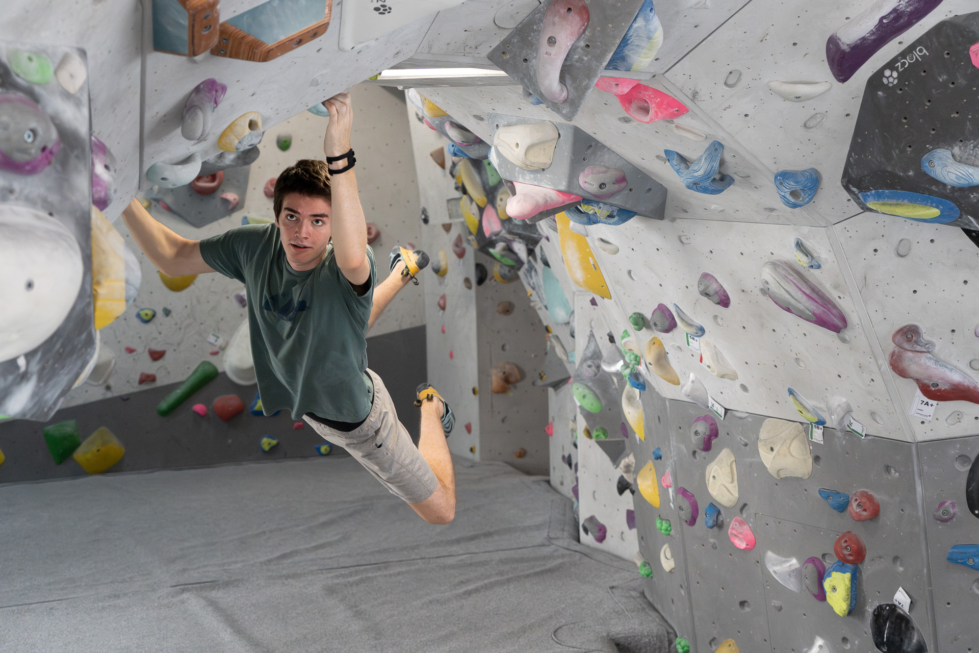 Workshop New-School-Bouldern